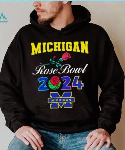 Michigan Wolverines Rose Bowl Game 2024 football logo shirt
