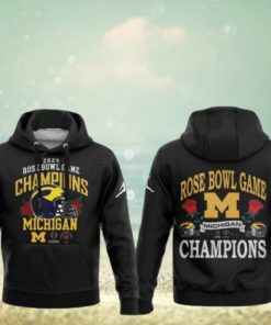Michigan Wolverines Rose Bowl Game Champions Limited Edition Hoodie