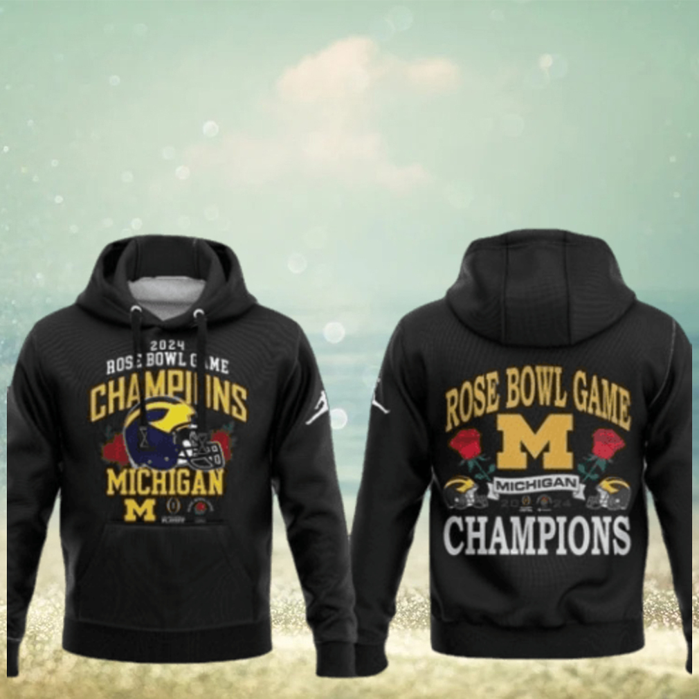 Michigan Wolverines Rose Bowl Game Champions Limited Edition Hoodie Michigan Wolverines Rose Bowl Game Champions Limited Edition Hoodie