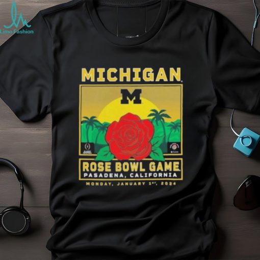 Michigan Wolverines Shirt Rose Bowl Game