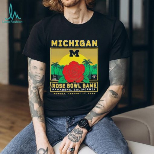 Michigan Wolverines Shirt Rose Bowl Game