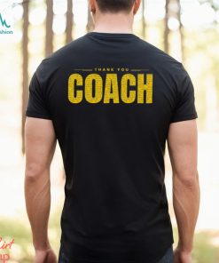 Michigan Wolverines Shirt Thank You Coach National Championship Shirt