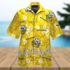 NBA Philadelphia 76Ers Palm Trees And Car Pattern Hawaiian Shirt