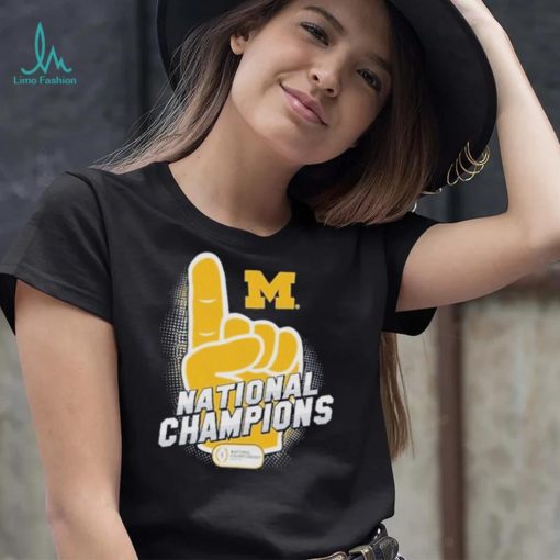 Michigan Wolverines Toddler College Football Playoff 2023 National Champions T Shirt