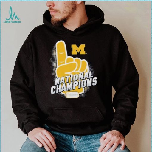 Michigan Wolverines Toddler College Football Playoff 2023 National Champions T Shirt
