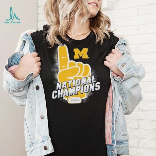 Michigan Wolverines Toddler College Football Playoff 2023 National Champions T Shirt