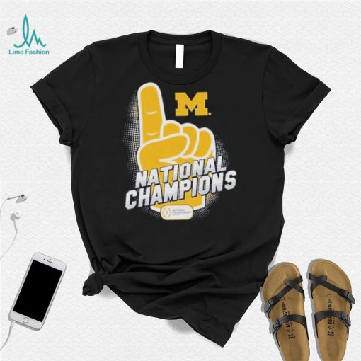 Michigan Wolverines Toddler College Football Playoff 2023 National Champions T Shirt
