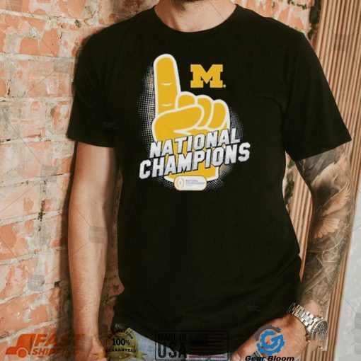 Michigan Wolverines Toddler College Football Playoff 2023 National Champions T Shirt