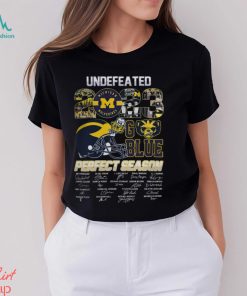 Michigan Wolverines Undefeated 2023 Perfect Season Go Blue T Shirts