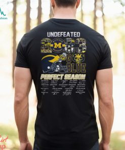 Michigan Wolverines Undefeated 2023 Perfect Season Go Blue T Shirts
