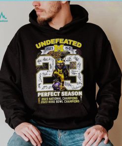 Michigan Wolverines Undefeated 2023 Perfect Season T Shirt
