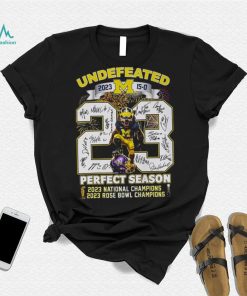 Michigan Wolverines Undefeated 2023 Perfect Season T Shirt, hoodie, sweater, long sleeve and tank top Michigan Wolverines Undefeated 2023 Perfect Season T Shirt