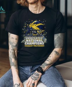 Michigan Wolverines Undefeated National Champion 2023 Charcoal T Shirt