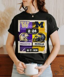 Michigan Wolverines Vs Washington Huskies College Football Playoff 2024 National Championship Matchup Shirt