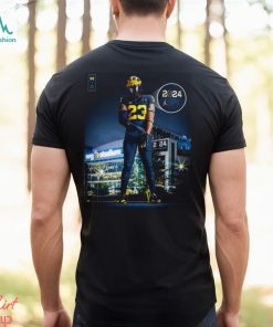 Michigan Wolverines With Uniform In CFP National Championship 2024 Shirt