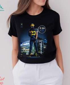 Michigan Wolverines With Uniform In CFP National Championship 2024 Shirt