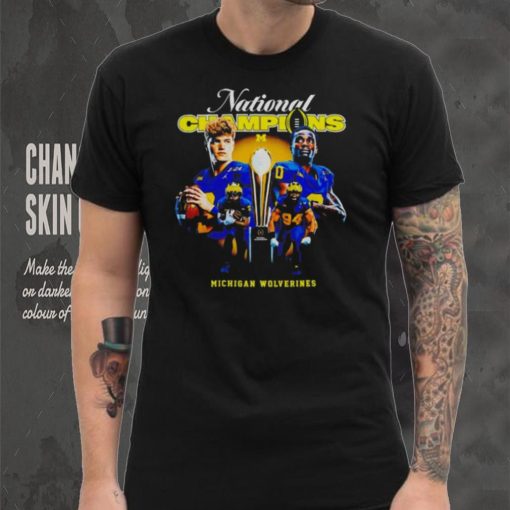 Michigan Wolverines and Jordan National Champions 2024 shirt