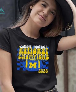 Michigan Wolverines college football national champions 2023 shirt