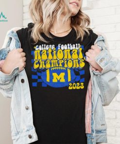 Michigan Wolverines college football national champions 2023 shirt