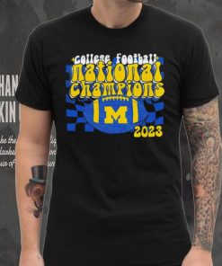 Michigan Wolverines college football national champions 2023 shirt