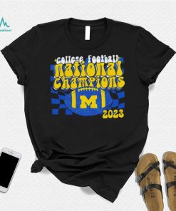 Michigan Wolverines college football national champions 2023 shirt