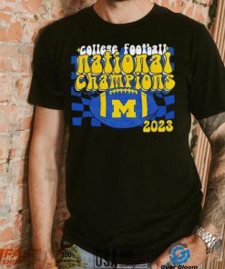 Michigan Wolverines college football national champions 2023 shirt