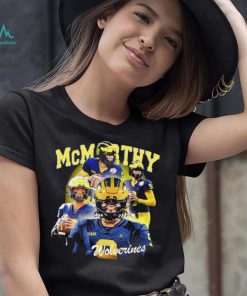 Michigan Wolverines football J.J. McCarthy player pose portrait 2024 shirt, hoodie, sweater, long sleeve and tank top Michigan Wolverines football J.J. McCarthy player pose portrait 2024 shirt