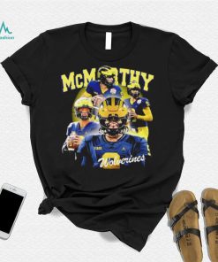 Michigan Wolverines football J.J. McCarthy player pose portrait 2024 shirt, hoodie, sweater, long sleeve and tank top Michigan Wolverines football J.J. McCarthy player pose portrait 2024 shirt
