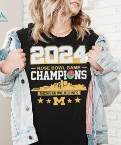 Michigan Wolverines football NFL 2024 Rose Bowl Game Champions shirt