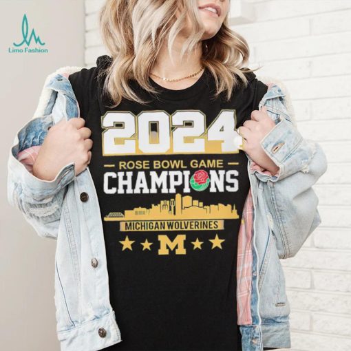Michigan Wolverines football NFL 2024 Rose Bowl Game Champions shirt