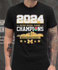 Michigan Wolverines football NFL 2024 Rose Bowl Game Champions shirt