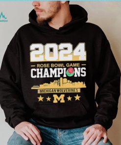 Michigan Wolverines football NFL 2024 Rose Bowl Game Champions shirt