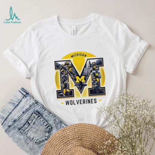 Michigan Wolverines football Rose Bowl Game Champions 2024 retro shirt