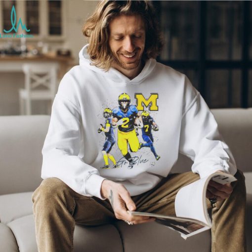 Michigan Wolverines football go blue 2024 shirt