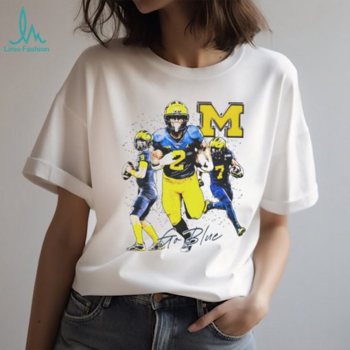 Michigan Wolverines football go blue 2024 shirt