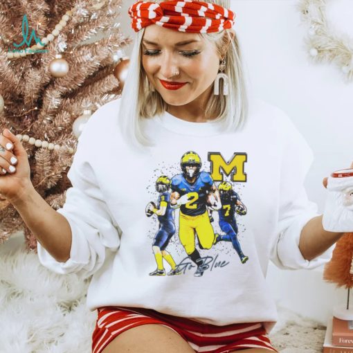 Michigan Wolverines football go blue 2024 shirt