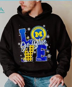 Michigan Wolverines love go blue shirt