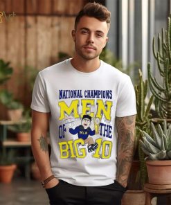 Michigan Wolverines national champions men of the big 10 Jim Harbaugh shirt