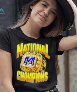 Michigan Wolverines national champions rings shirt