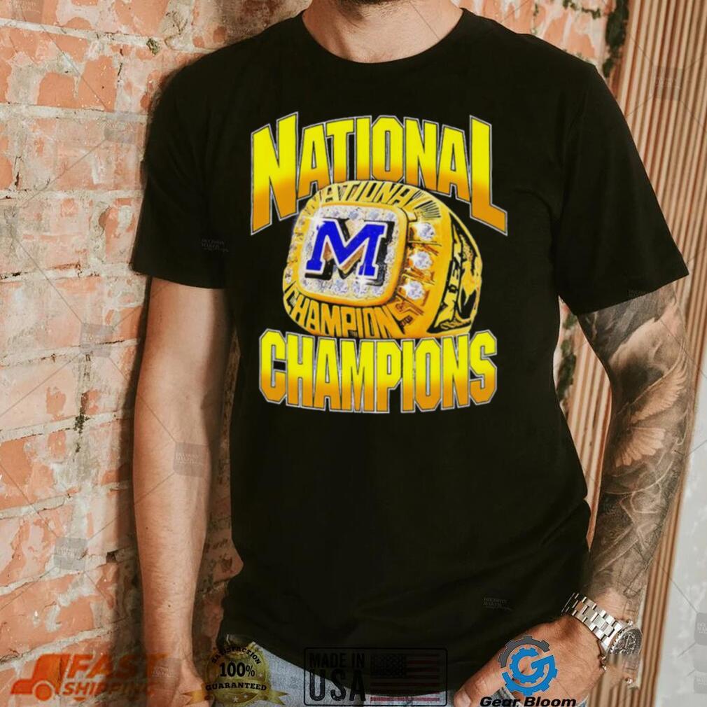 Michigan Wolverines national champions rings shirt Michigan Wolverines national champions rings shirt