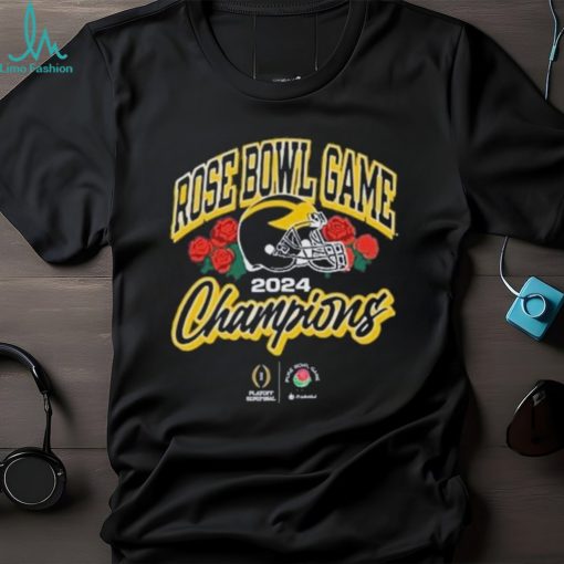 Michigan Wolverines rose bowl champions 2024 college football T shirt