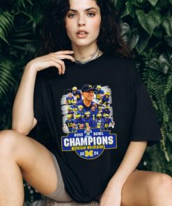Michigan Wolverines team rose bowl champions 2024 shirt