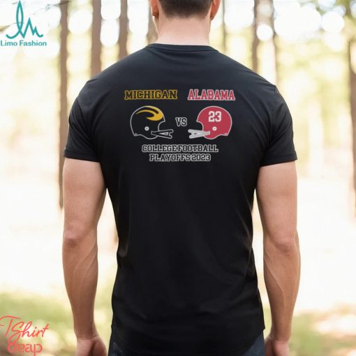 Michigan Wolverines vs Alabama Crimson Tide 2024 CFP Semifinal Shirt