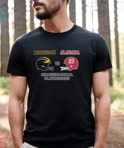 Michigan Wolverines vs Alabama Crimson Tide 2024 CFP Semifinal Shirt