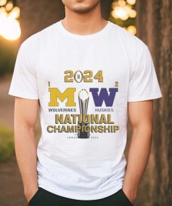Michigan Wolverines vs Washington Huskies National Championship Houston 2024 shirt