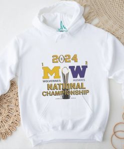Michigan Wolverines vs Washington Huskies National Championship Houston 2024 shirt
