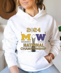 Michigan Wolverines vs Washington Huskies National Championship Houston 2024 shirt