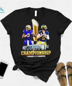 Michigan Wolverines vs Washington Huskies national championship january 8 big10 college football shirt