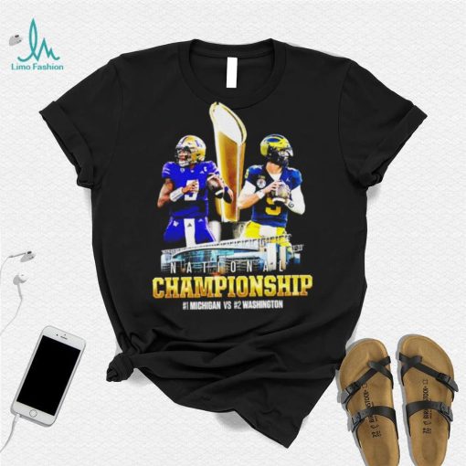 Michigan Wolverines vs Washington Huskies national championship january 8 big10 college football shirt