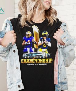 Michigan Wolverines vs Washington Huskies national championship january 8 big10 college football shirt